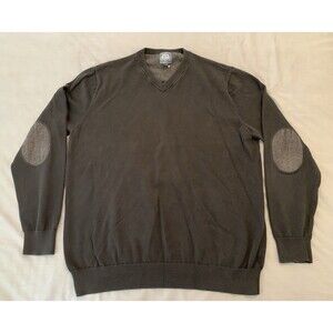Cambridge Dry Goods Men's Size XL‎ Black Heavyweight Sweat Shirt Elbow Pads